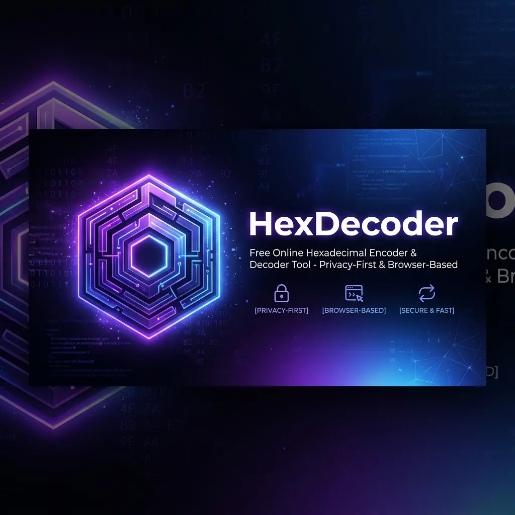 Free Hex Decoder & Encoder | Hexadecimal to Text